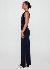 Undeniable Cut Out Maxi Dress Navy