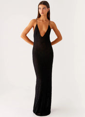 Kylia Maxi Dress - Black